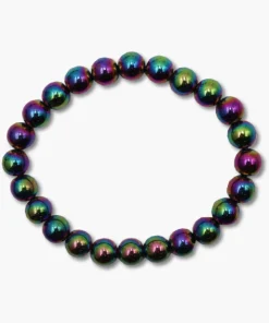 Hämatin multicolor Kugelarmband “Spontanität” 8mm