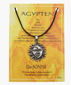 „Die Sonne“Anhänger auf grosser Karte