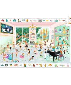 Djeco Wimmelpuzzle Tanzschule 100 Teile