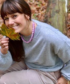 Strickpulli, Farbe heather grey