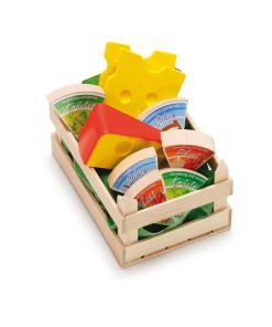 Erzi Kaufladenartikel Sortiment Käse, klein