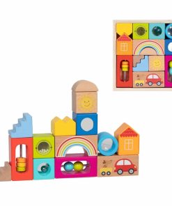 Goki Entdeckerbausteine Babyspielzeug