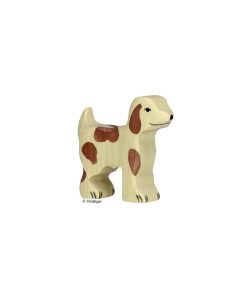 Holztiger Holzfigur Hund klein