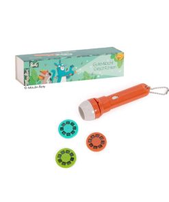 Diashow-Taschenlampe mit Tiergeschichten Im Dschungel