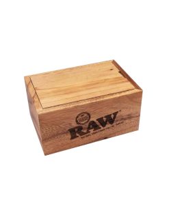 RAW – Sliding Wooden Storage Box – Acacia Wood