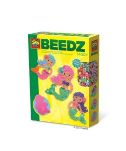 SES Creative Beedz Bügelperlenset Glitzer-Meerjungfrauen