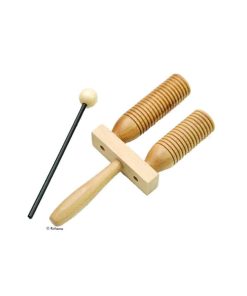 Wooden Agogo mit 2 Tönen